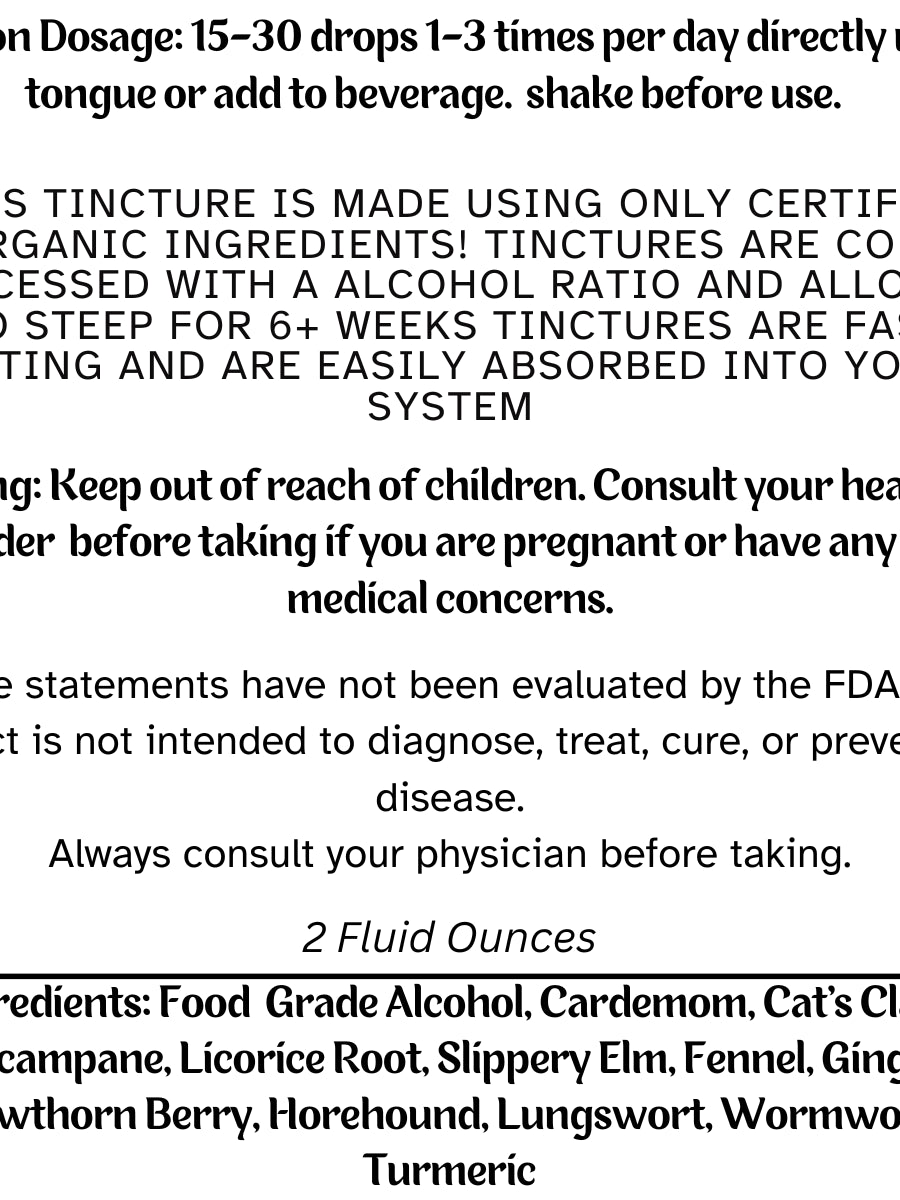 Digestion Aide Tincture - Gut Health