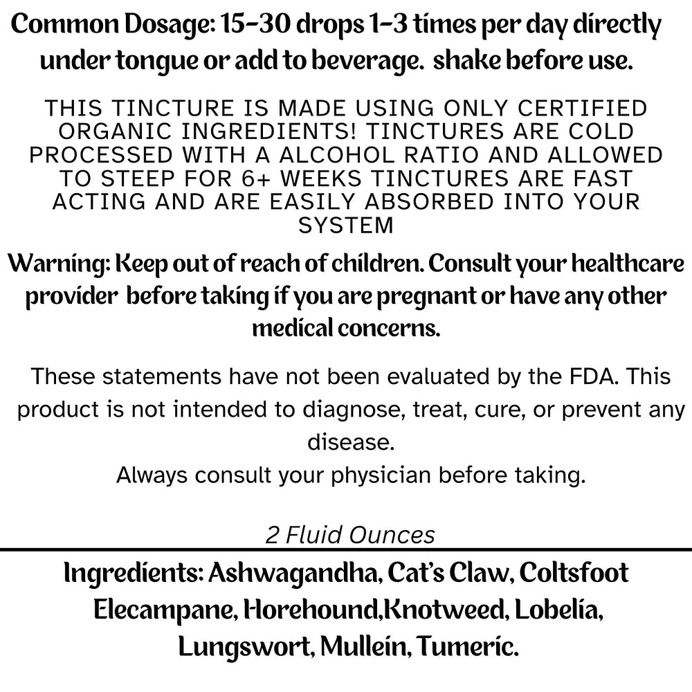 Lung Health Tincture