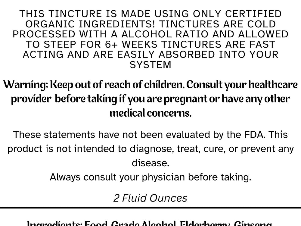 Immunity Tincture